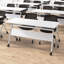 Ensemble de 2 chaises pliantes à dossier en filet Bush Business Furniture Envision