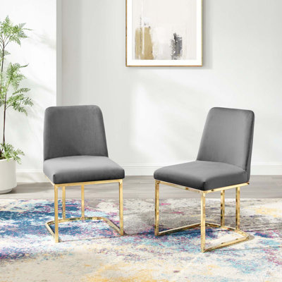 Amplify Velvet Side Chair