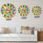 Blooming White and Orange Tulips III - Horloge murale traditionnelle-60328292