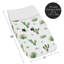 Housse de matelas à langer floral Cactus
