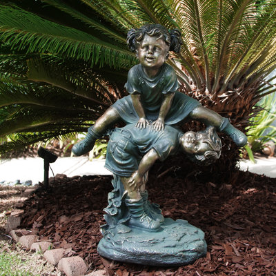 Weather Resistant Plastic Stone Garden Statue
