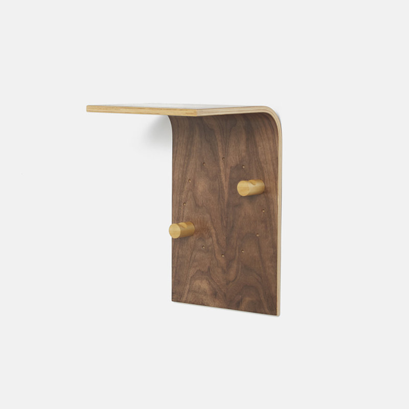 Cashaun Accent Shelf, Walnut