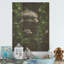 Dolphin Eco Guardians - Art mural en bois de dauphin sur bois de pin naturel-693251799