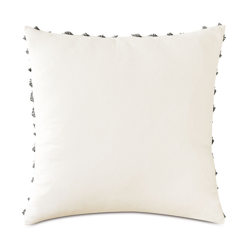 Medara Eyelash Square Sham, Polyester