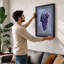 Cluster of Grapes Botanical - Framed Print-1212730482-1212730480
