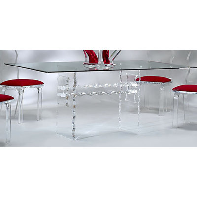 Jaiver Glass Top Dining Table