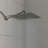 Rain Shower Head With Shower Arm  (10 Inch Square)