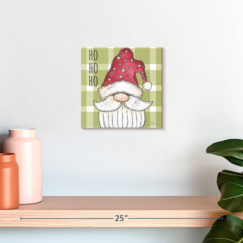 Gnome du Père Noël Lelend, H 10 po x l 10 po