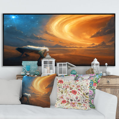Mary Joseph Travel II " Mary Joseph Travel II " Painting Print