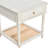 Ayleena Solid Wood End Table with Drawer and Woven Cane Storage Shelf-1416871335