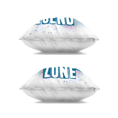 Coussin décoratif Fun Gamer Quotes Design par Kim Allen (ensemble de 2)