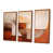 Brown Floater Framed