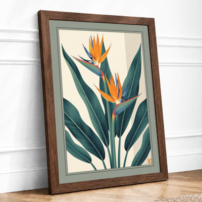 Tropical Bloom Botanical - Framed Print