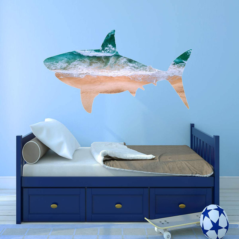 Nautical & Beach Wall Decal, 24"H X 44"W