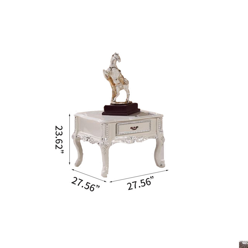 Aaralyn Solid Wood End Table