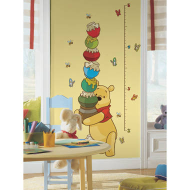 Winnie The Pooh Swinging for Honey Peel & Stick Giant Wall Decals