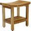 Sumba Shield Teak Shower Bench