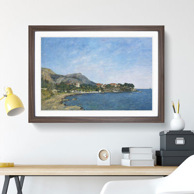 Bay of Fourmis by Eugene Boudin - Picture Frame Painting