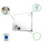 Jaki Rectangle Mirror with Shelves