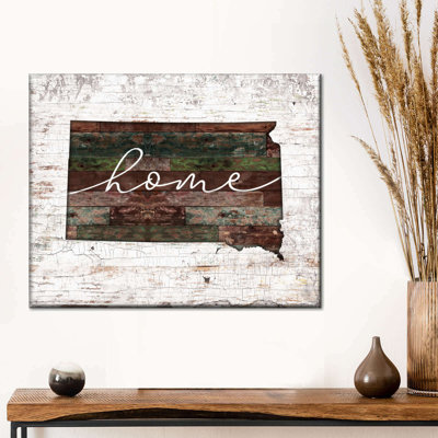 " South Dakota Home Map " by Jorge S