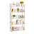 57.09" H Bookcase With 5-Tier Shelf Display Rack For Living Room-666016289-662966998