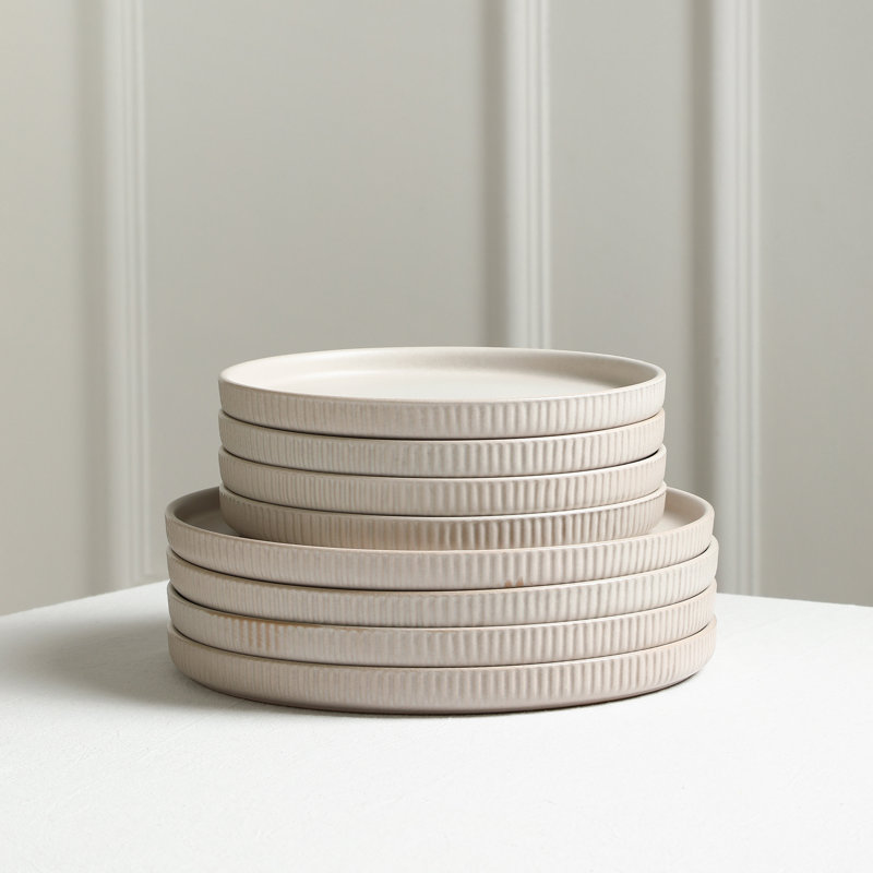 Stone Lain Haven 16-Piece Dinnerware Set Stoneware, Beige