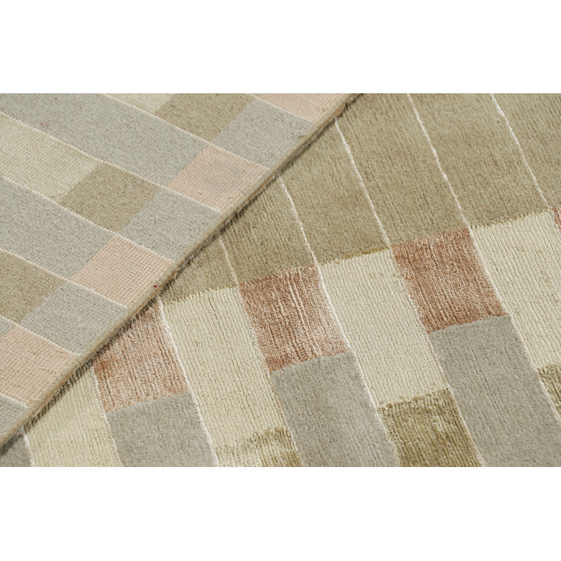 One-of-a-Kind Rectangle 9' X 11'11" Hand Knotted Area Rug
