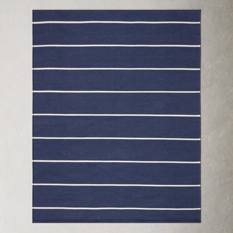 Foundry Striped Indoor / Outdoor Rug, Rectangle 2' x 3'