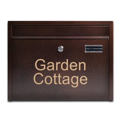 Kreutzer Steel Wall Mounted Letter Box