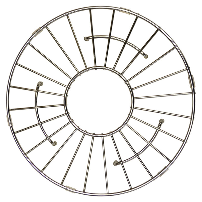 Grille d'évier 11 po x 11 po, Acier inoxydable