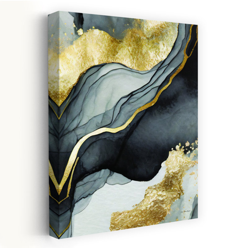 «Ethereal Landscape III Abstract Contemporary Modern Landscape Nature», art mural, H 24 po x l 16 po