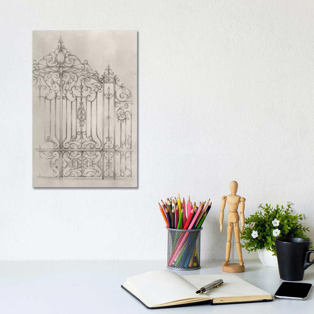 Iron Gate Design II by - Print