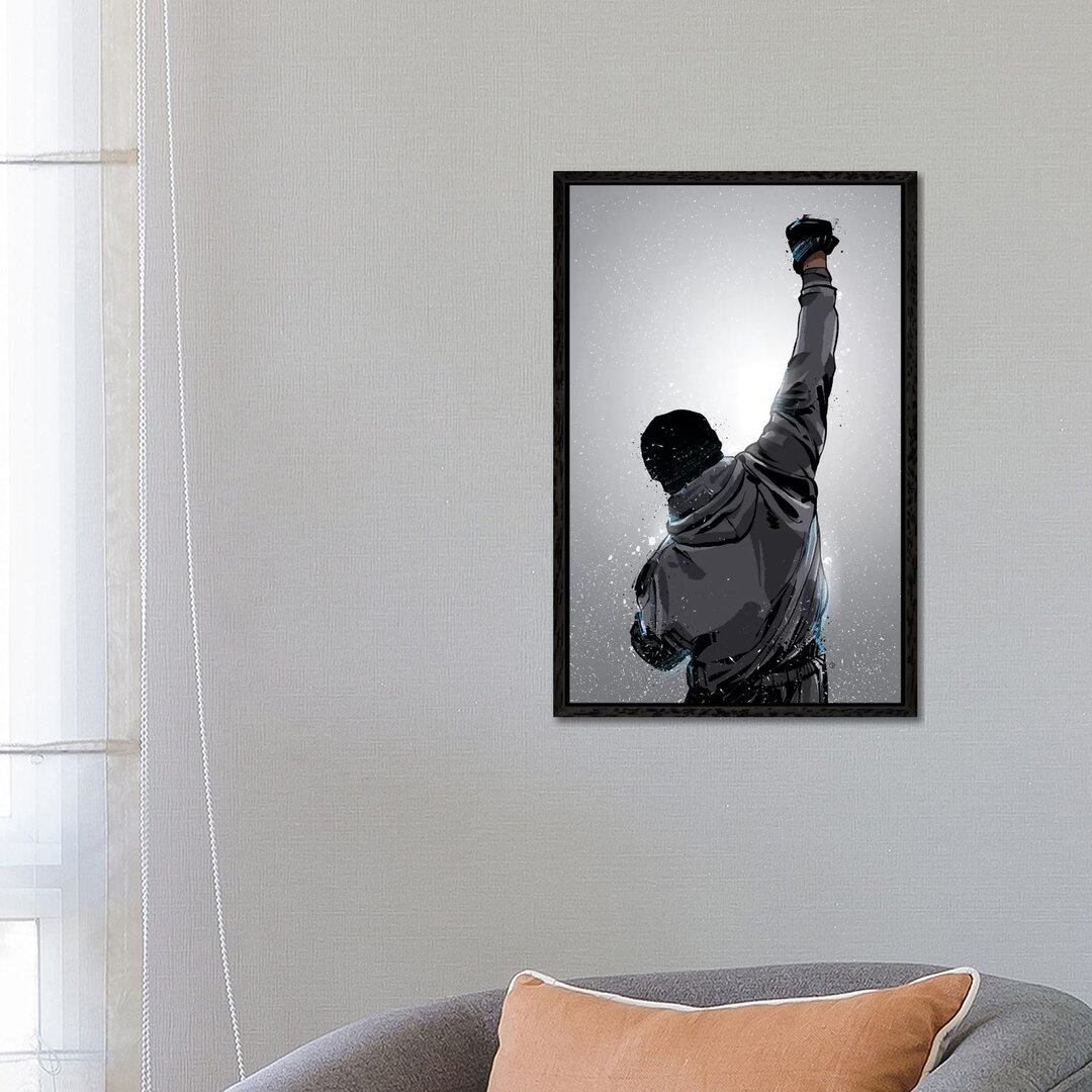 Leinwandbild - Grafikdruck „Rocky Win” von Nikita Abakumov