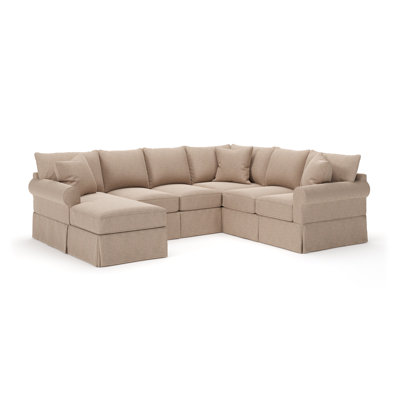 Amari Slipcovered U-Sectional