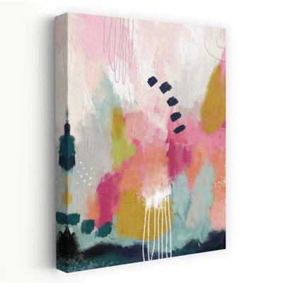 Abstrait, roses et roses abstraites