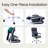 Chrome Office Chair – Smooth Recline & Rocking, Effortless Assembly-1266021283