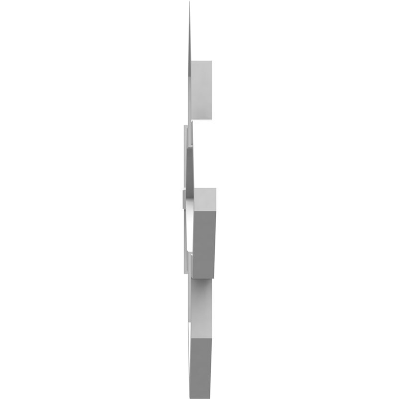 Très petits panneaux muraux décoratifs Laird, l 13/8 po x H 7 3/8 po x T 3/8 po, PVC de qualité architecturale