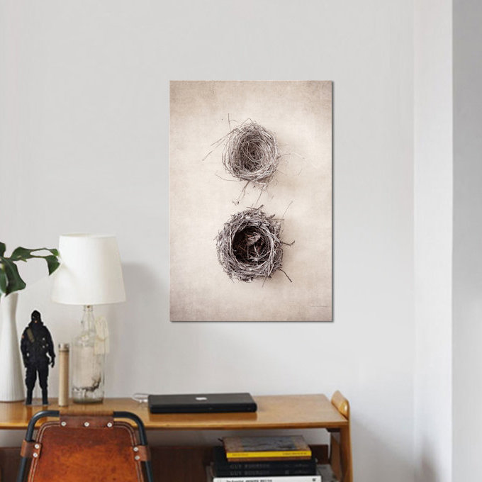 « nested iv », reproduction d’impression sur toile tendue, H 18 po x l 12 po x P 1,5 po, Toile tendue, Pas de tapis