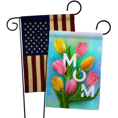 Drapeau de jardin en polyester 18,5 x 13 po Home Decor Home