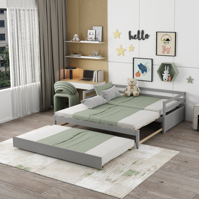 Twin or Double Twin Daybed with Trundle
