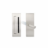 Privacy (Bed & Bath) Door Lever with Square Rosette
