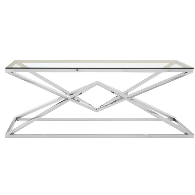 Fultz Solid Coffee Table, H 45 x W 120 x D 60 cm