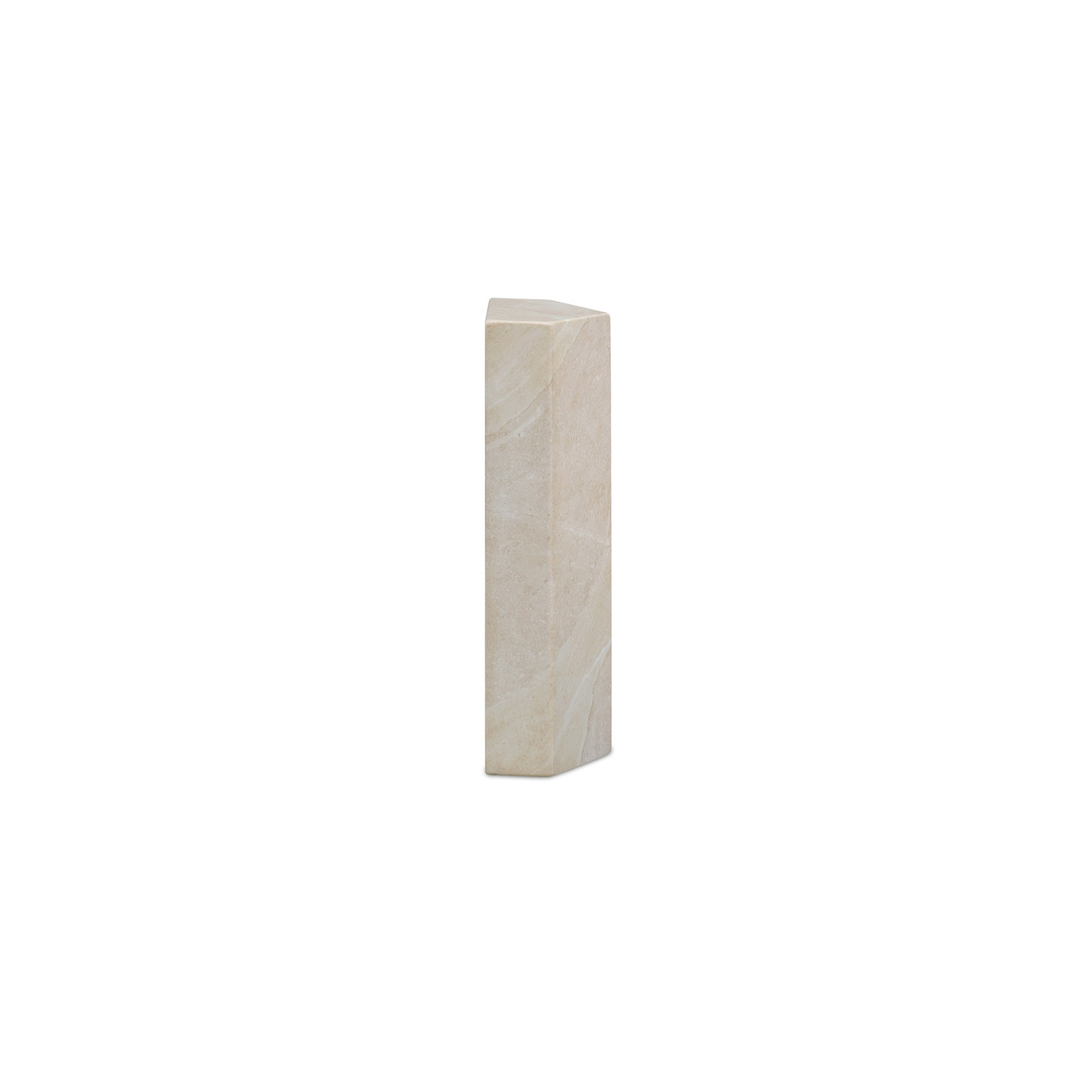 6" Patio Side Table, Travertine