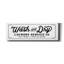 Epic Graffiti «Wash And Dry Laundry Service Co.»  sur toile par 60 po x 20 po