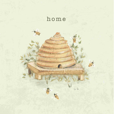 «Garden Bees» par Cheri Blum - imprimé