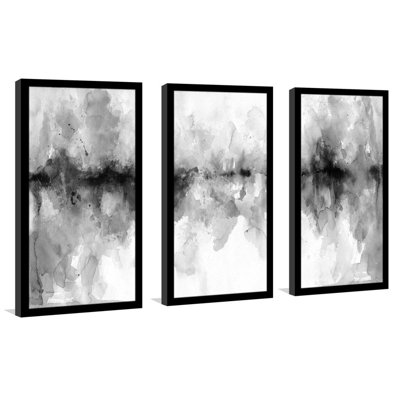 "Island Mist (Horizontal)" par Carol Robinson, impression sur acrylique 3 pièces, H 25,5 po x l 40,5 po x P 1 po