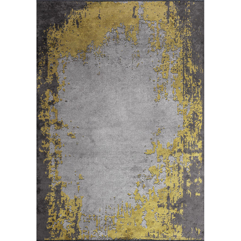 Rapture Abstract Area Rug, Rectangle 6'7" x 8'3"
