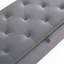 OTTOMAN GRIS DE RANGEMENT LY OTTOMAN SEULEMENT)
