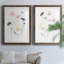 Blush & Black Wildflowers I encadré mat - prêt à accrocher-1744735805-1744735803