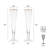 Mikasa Trumpet 8 oz. Champagne Flutes